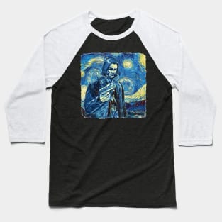 John Wick Van Gogh Style Baseball T-Shirt